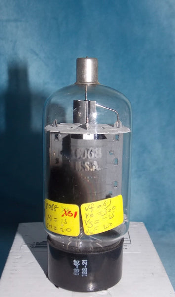 8068, PENTODE, HEWLETT PACKARD, MARKED MADE BY GE, DATED 1968