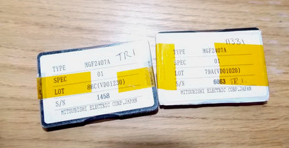 MITSUBISHI, MGF2407A, MICROWAVE POWER GaAs FET, NEW IN ORIGINAL PACKAGING