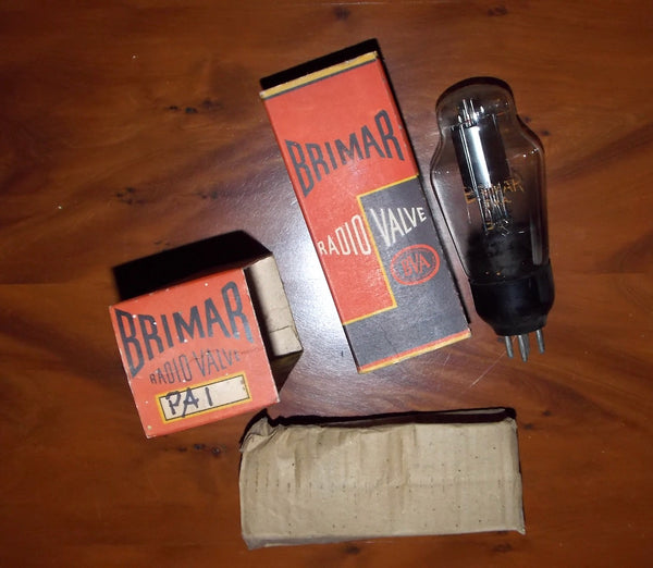 PA1,  Brimar, STC, 3B/100B , 41MP, CV1689, POVT125,   New Boxed,  Triode, Power Output Valve Audio Amplifier
