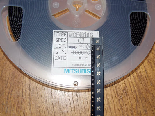 Mitsubishi, MGF4919G, Ultra low noise, InGaAs-HEMT, TRANSISTOR, SMT86, Single device, 1X