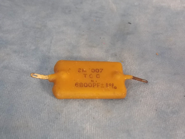 TCC, AIR MINISTRY, WAX CAPACITOR, 6800pF