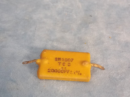TCC, AIR MINISTRY, WAX CAPACITOR, 20000pF