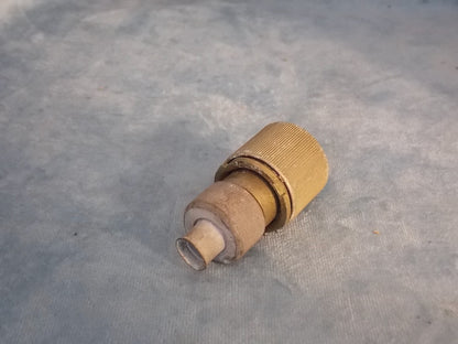 W PLUG, PLESSEY CIRCULAR,  CABLE MOUNT, 2  PIN, FEMALE, AIR MINIISTRY, GEE, 10H/4043