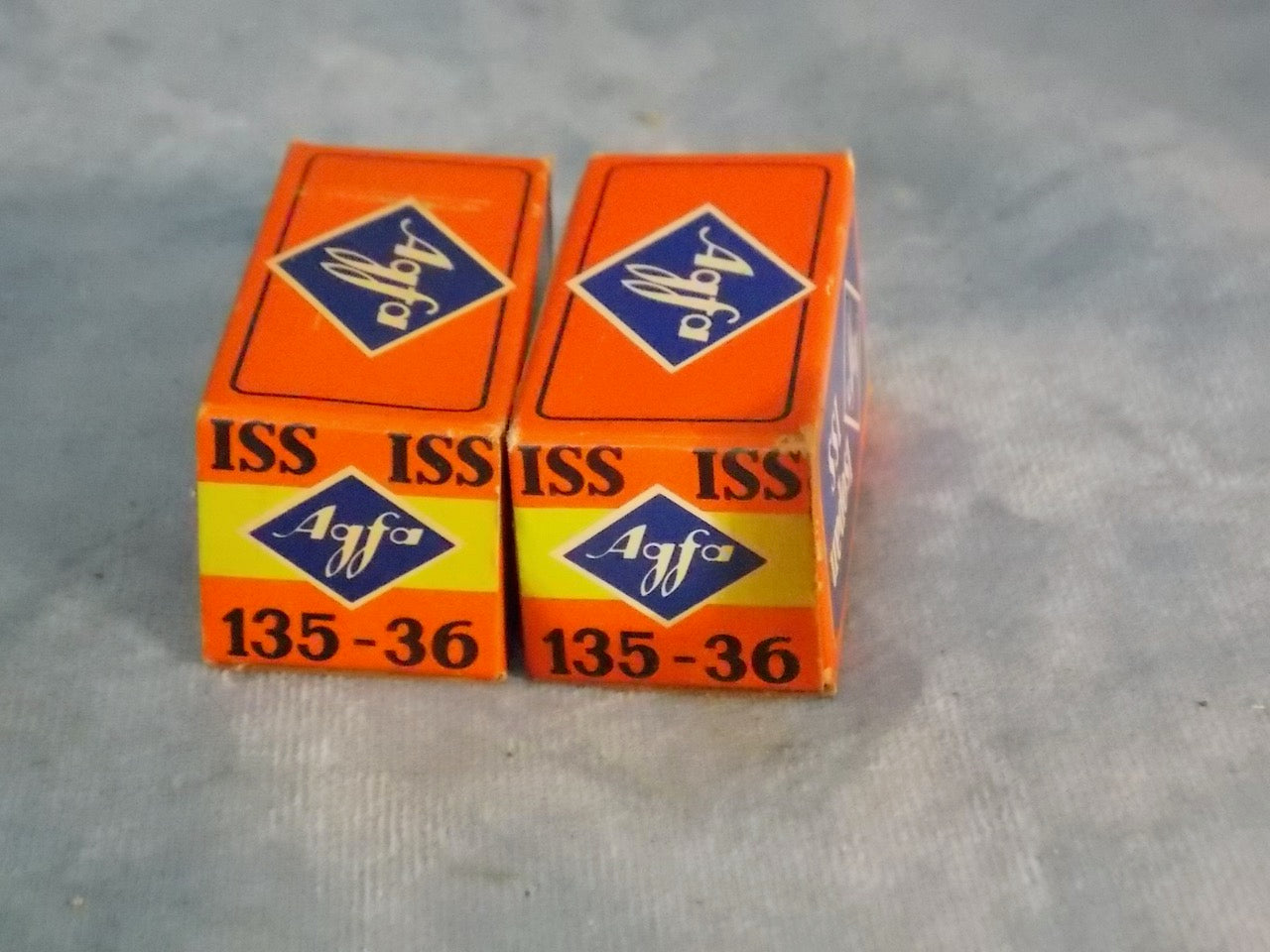 AGFA, ISOPAN, ISS, 21 DIN, 135-36, BOXED FILM, EXPIRED FEB 1970