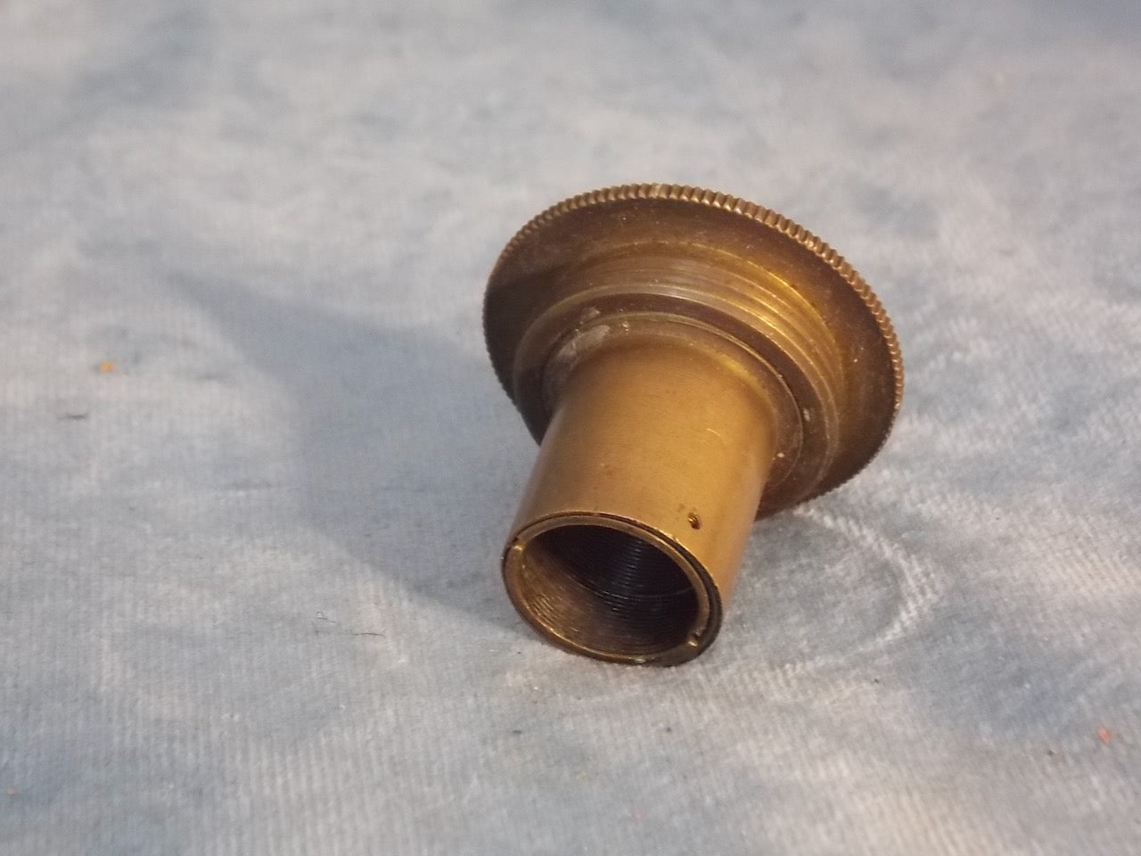 BRASS CASED, LENS, FOR, CAMERA, OR MICROSCOPE, OR MAGIC LANTERN