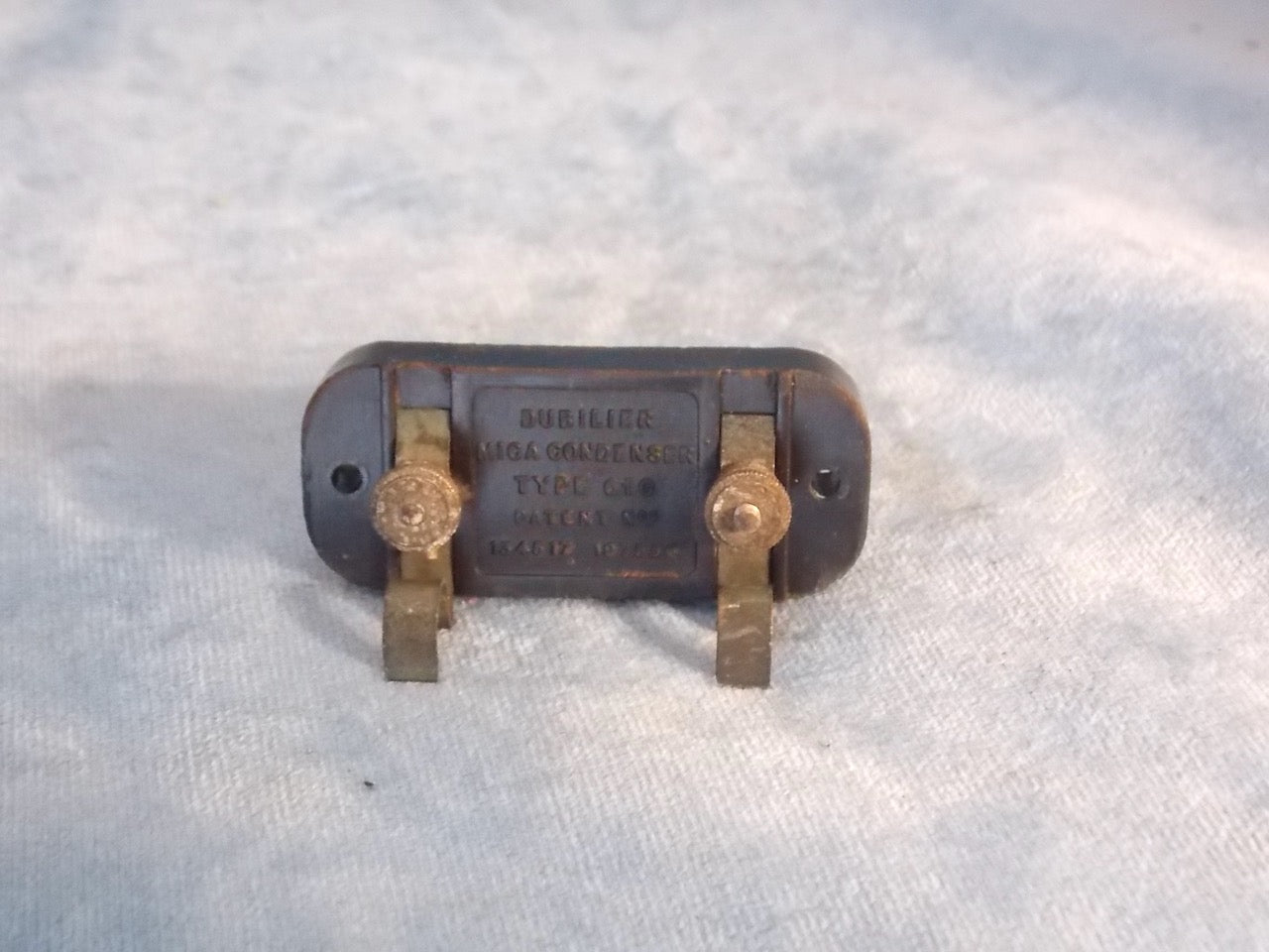 DUBILIER, TYPE 610 CAPACITOR, 0.0003uF, 1930