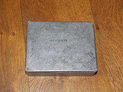DIE CAST BOX, 115 x 90 x 27mm, EDDYSTONE STYLE, BY RS  NEW