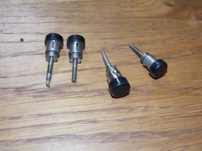 SPRING LOADED, SPRING TOP, BINDING POSTS, BLACK