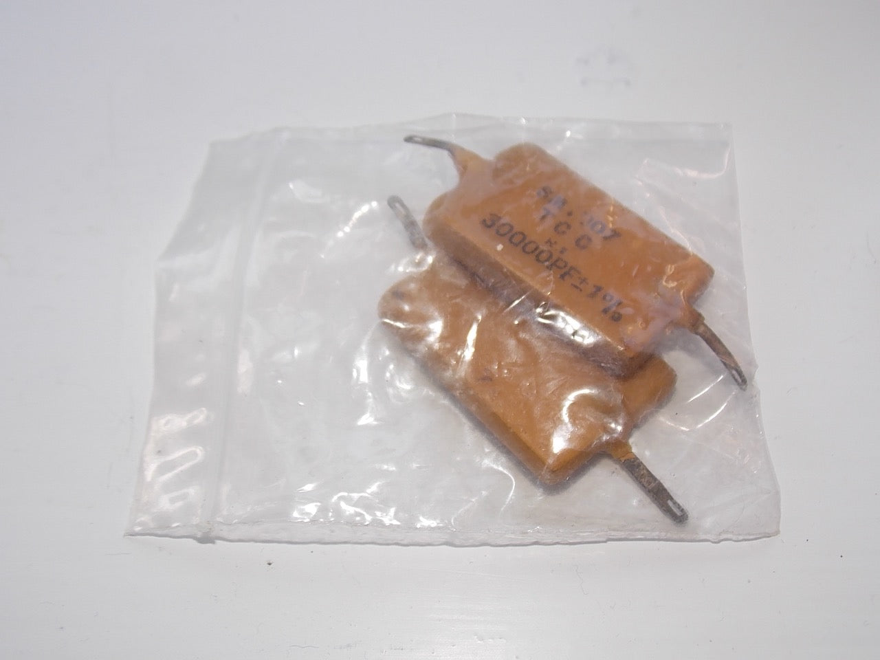TCC, AIR MINISTRY, WAX CAPACITOR, 30000pF
