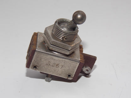 BULGIN S267PD PEAR DOLLY DPST SWITCH,NOS