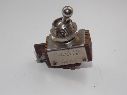 BULGIN S267PD PEAR DOLLY DPST SWITCH,NOS