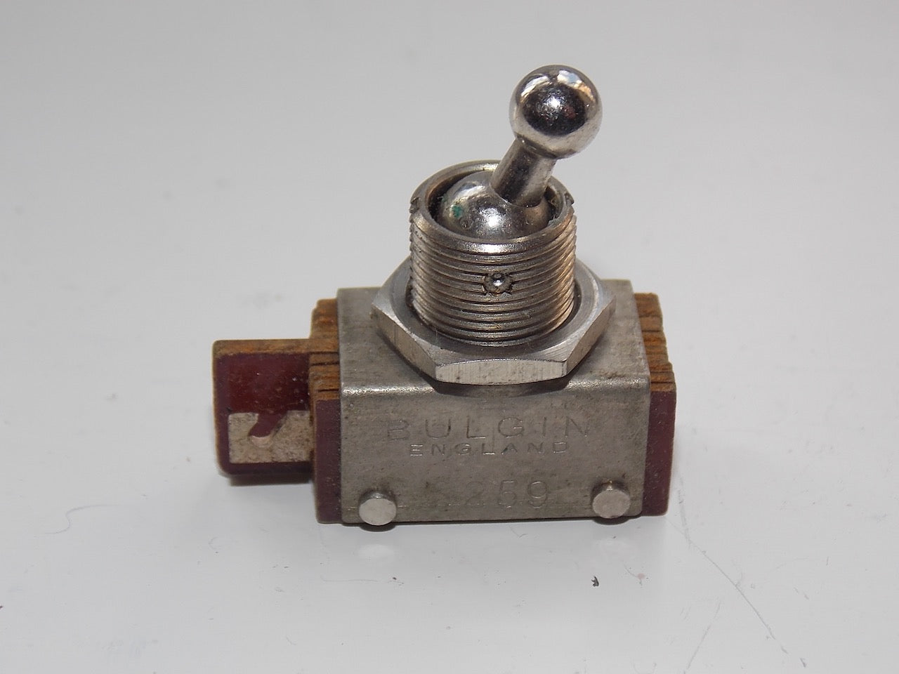 BULGIN, SPST, BALL HEAD DOLLY, SWITCH, S259, NEW UNUSED