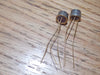 2S302, silicon, PNP, transistor, Texas Instruments ,TO-5, with long gold plated leads