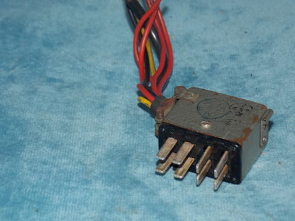 STAGGERED 8 PIN MALE, JONES PLUG,  SHORTING PLUG,
