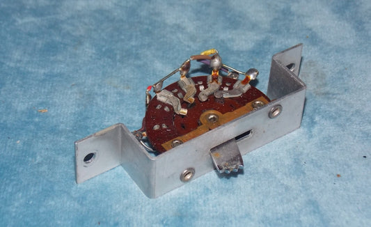 DPST, slide switch, panel mount, ex equipt