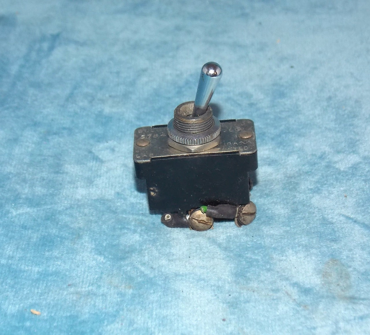 BULGIN, DPST, PEAR HEAD SWITCH, 10A 250V, EX EQUIPT