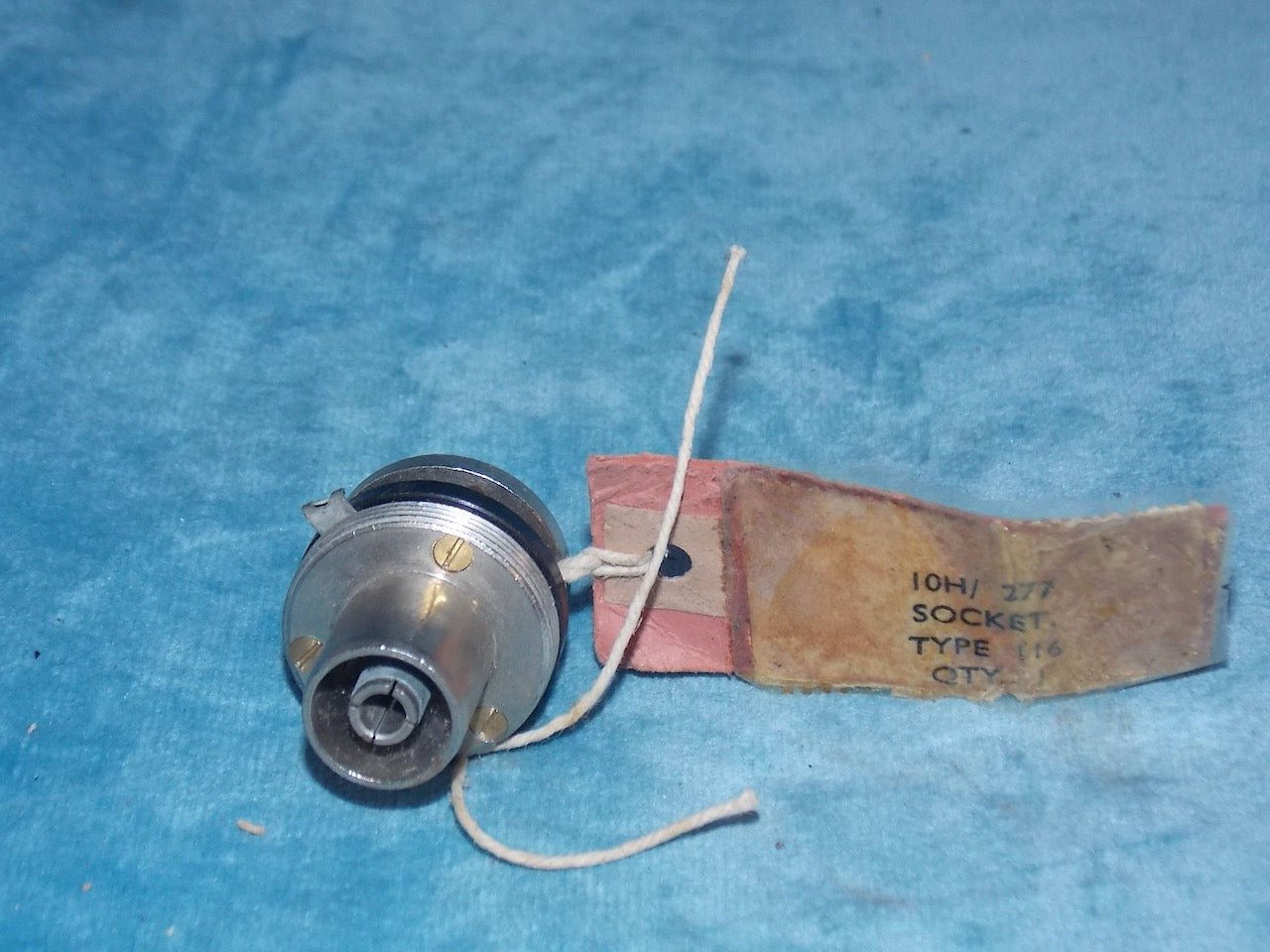 AIR MINISTRY, COAXIAL SOCKET, CHASSIS MOUNT, TYPE 116, 10H/277