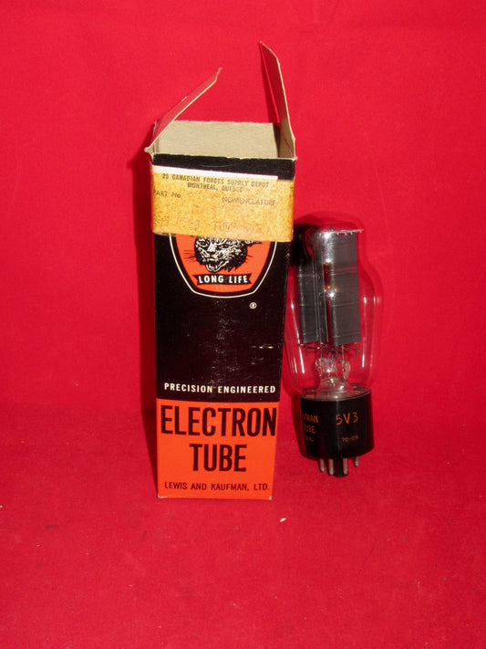 5V3, LEWIS & KAUFMAN, LOS GATOS, ST ENVELOPE, 5V3, RECTIFIER, NIB
