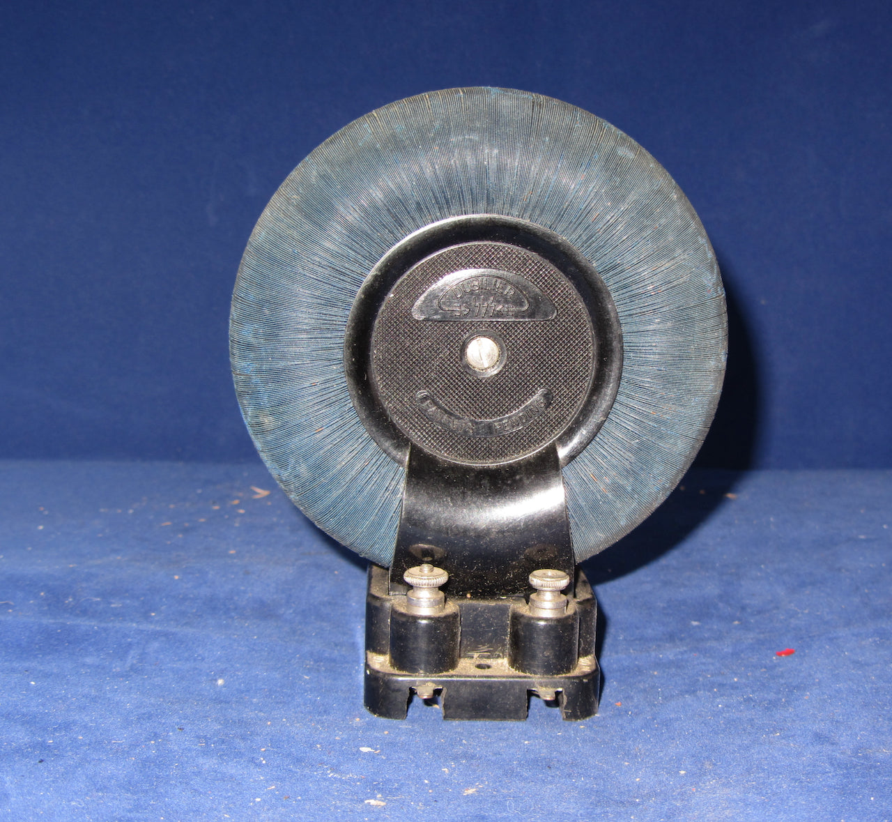 DUBILIER TOROID COIL, BLUE LITZ WIRE, PLUS HOLDER, FROM 1929