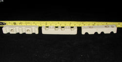 CERAMIC CABLE GUIDES, QUAD , APPROX  70mm LENGTH, 6MM CABLE DIA