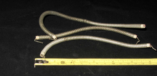 VINTAGE, BELLING, SHIELDED TOP CAP LEAD, 15 - 20cm LENGTH
