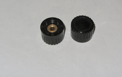 KNURLED KNOB, 30mm dia,  6mm SHAFT DIA