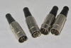 RS, RADIOSPARES, DELTRON, METAL BODIED, 6 PIN DIN PLUG