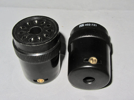 RS, Tempatron, Relay Socket, 240V AC for use with, 11 Pin Relay, 11 Pin Timer, S11F, 402-721