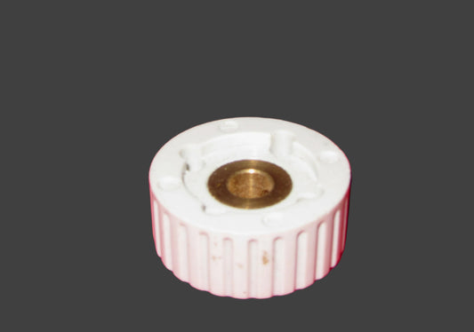 GREY KNOB, KW ELECTRONICS, 30mm DIA,   6mm SHAFT