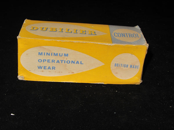 DUBILIER, MINIMUM OPERATIONAL WEAR, 1950S POTENTIOMETER, VARIOUS
