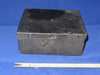 AIR MINISTRY, BLACK WRINKLE FINISH, HINGED BOX, 17.5 X 15 X 7cm
