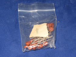 Large bag of 10pF, disc ceramic capacitors