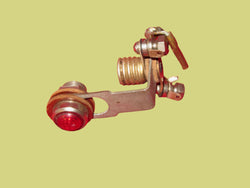 BULGIN PANEL LAMP & ESCUTCHEON AS USED ON NATIONAL HRO & OTHER WW2 APPARATUS