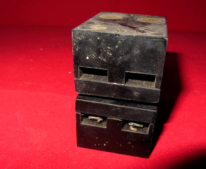AIR MINISTRY, 2 PART, DOUBLE POLE, CONNECTOR BLOCK