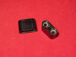 RADIOSPARES, RS, TWO PIN SOCKET, CABLE MOUNT, BLACK,, 1/2" PITCH, 13mm PITCH