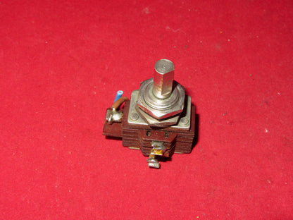 BULGIN, S256, ROTARY, DPST SWITCH, EX EQUIPT