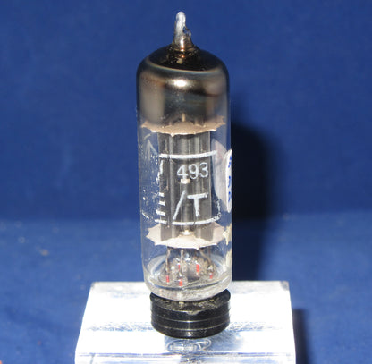 CV493, BRITISH TUNGSRAM, MIL SPEC, 6X4, WHITE PRINT, FACTORY CODE Yy1 J6D,  1956  MANUFACTURE