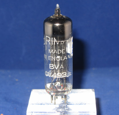 CV493, BRIMAR, MIL SPEC, 6X4, WHITE PRINT,  1955 MANUFACTURE