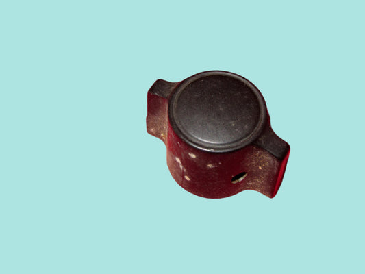 EDDYSTONE , WING KNOB, BLACK BAKELITE, CAT NO 877, 4669P, 7/8 ins DIA,