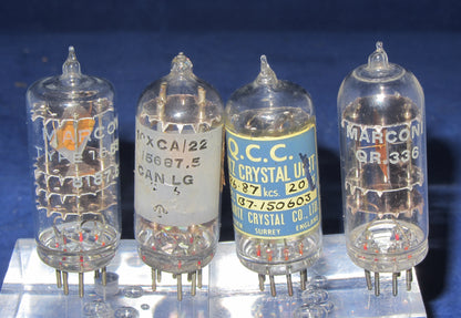 B7G BASED GLASS ENVELOPE CRYSTALS BY GEC, BROOKES AND MARCONI