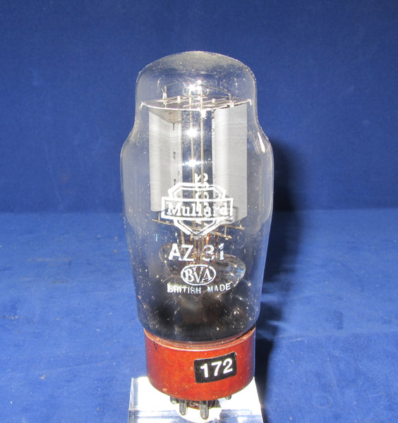 AZ31, MULLARD , TESTED, BROWN BASE,  CV2862, U143