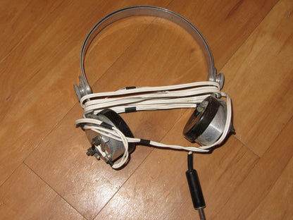 SG BROWN,, TYPE F, 60 OHM HEADPHONES, METAL EARPIECE, EARLY TYPE 1933