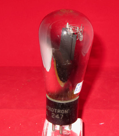 247, RCA Radiotron, 47, Globe Enelope,  Audio Pentode