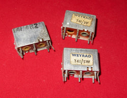 WEYRAD P50, T41, IF TRANSFORMERS, IFT, VARIOUS