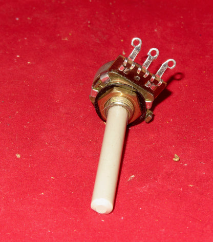 Citec - TE Connectivity,  ,Rotary Potentiometer, Spindle Operated, 1 Mohm, 1 Turns, Log