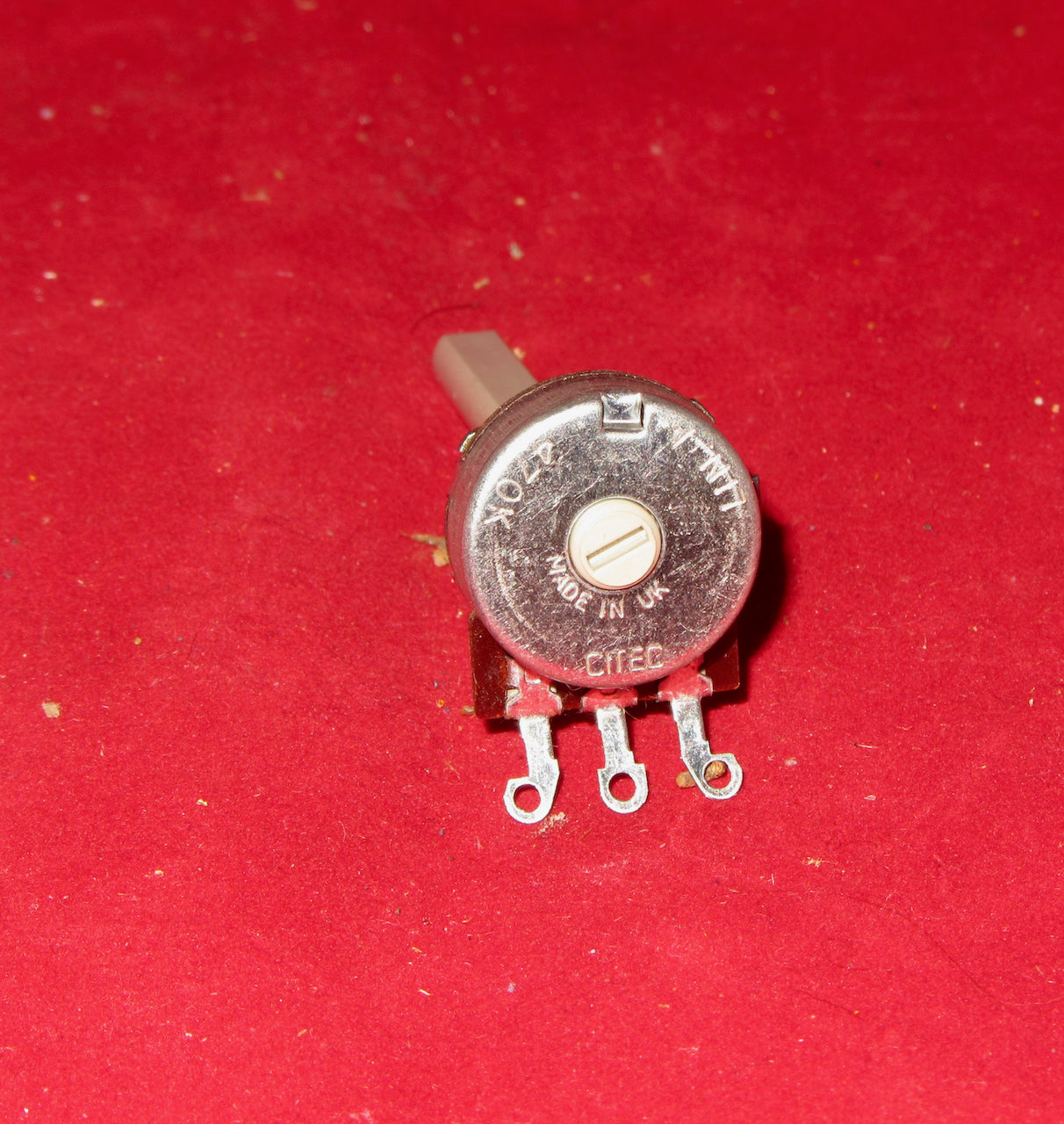 Citec - TE Connectivity,  ,Rotary Potentiometer, Spindle Operated, 1 Mohm, 1 Turns, Log