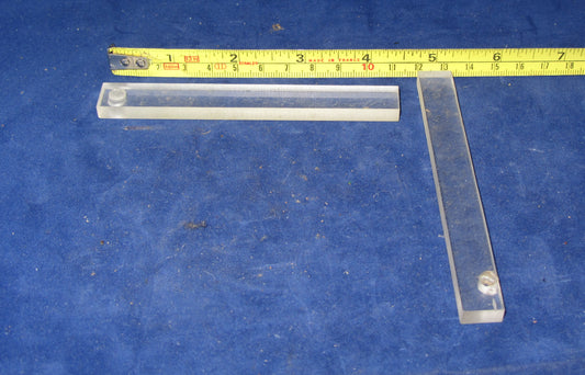 BAG OF 21, POLYSTYRENE, ANTENNA SEPARATORS, APPROX 4" LENGTH