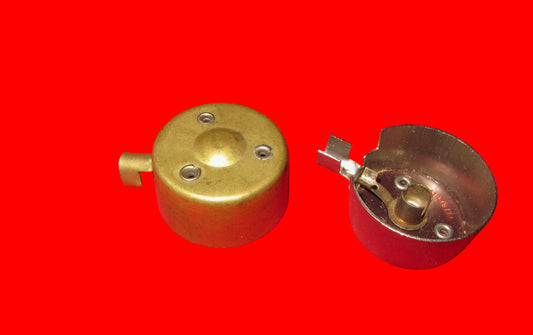 TIN HAT PATTERN, VALVE TOP CAP, BULGIN, P64B, EX EQUIPT