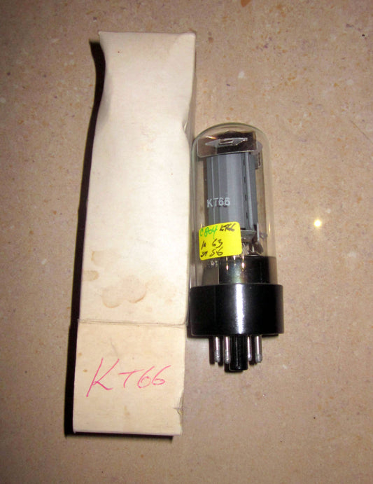 KT66 OUTPUT BEAM TETRODE SHORT FORM BOXED TESTED