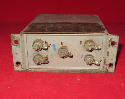 Main Paper Capacitor Block, AR88, RCA, Communications Receiver